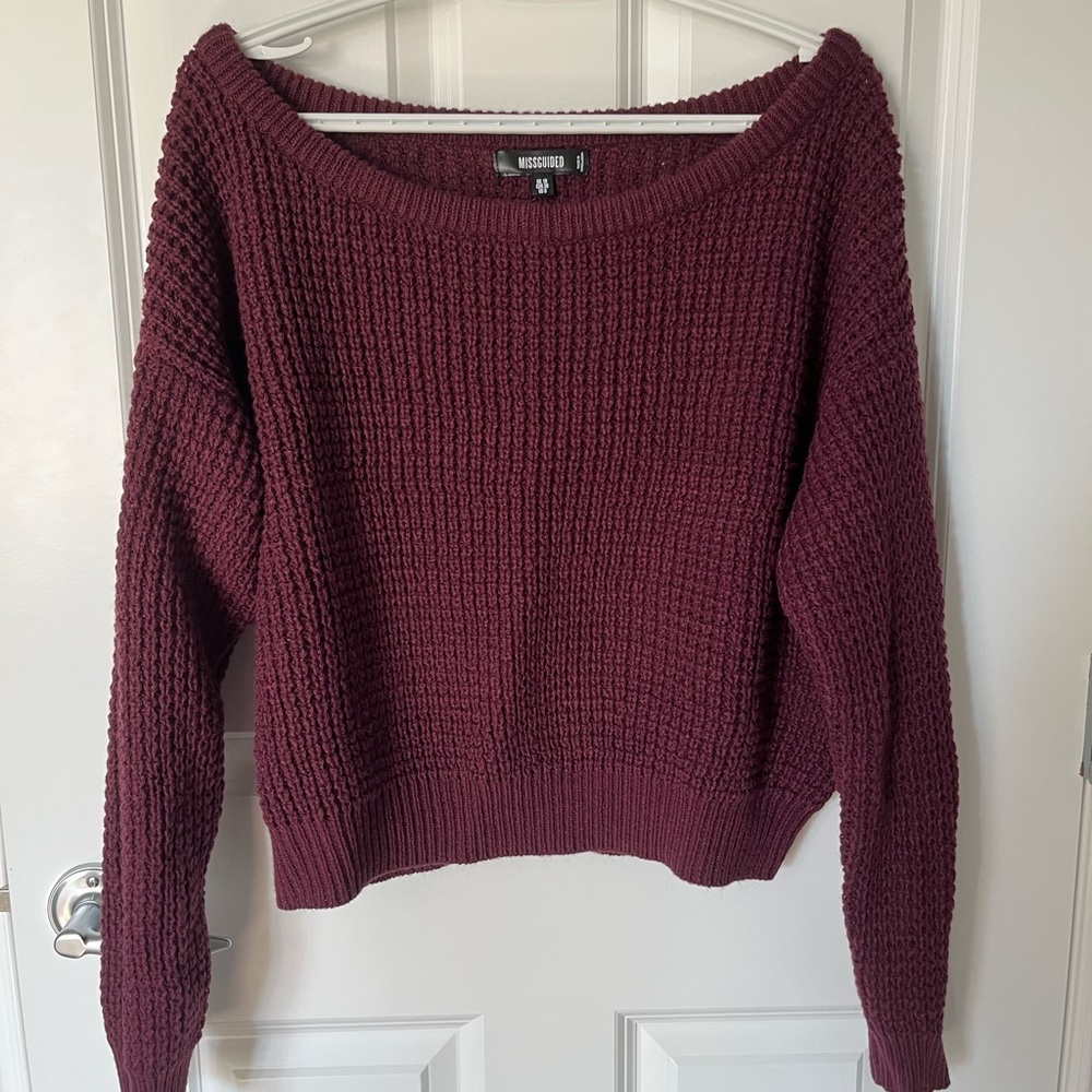Missguided Cropped Sweater